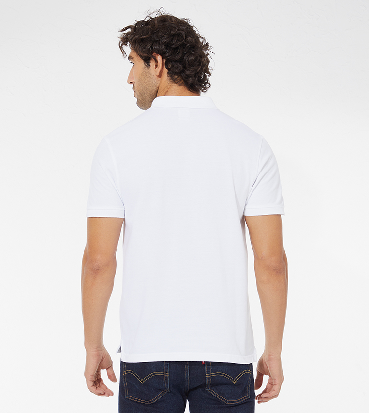 Solid Short Sleeves Polo T-Shirt
