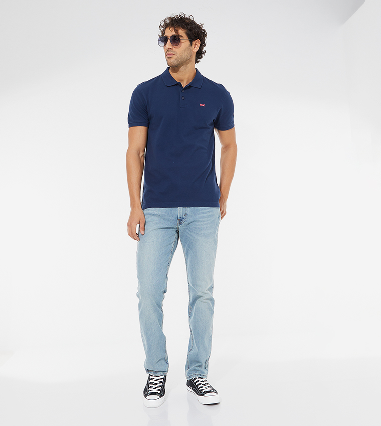 Solid Short Sleeves Polo T-Shirt