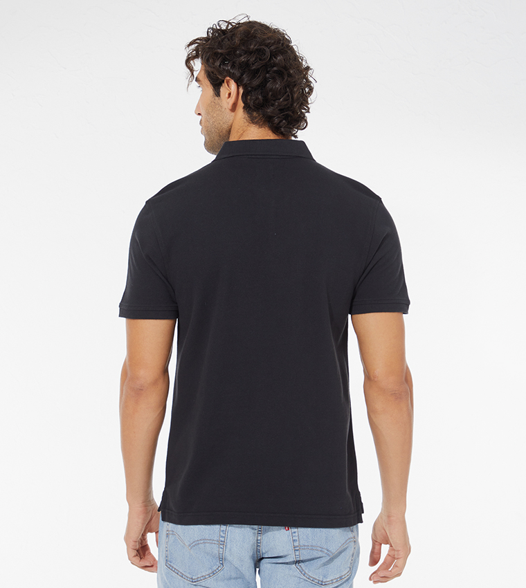 Solid Short Sleeves Polo T-Shirt