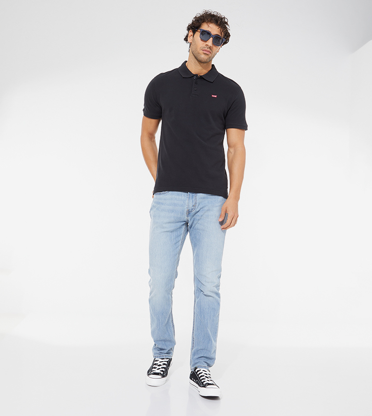 Solid Short Sleeves Polo T-Shirt