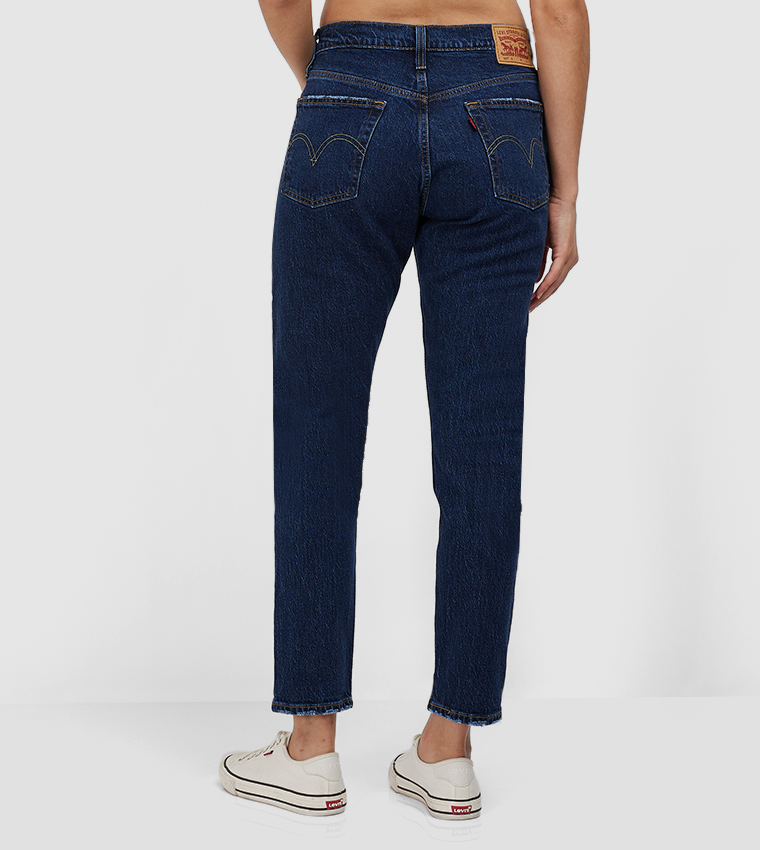 501® Distressed Slim Fit Jeans