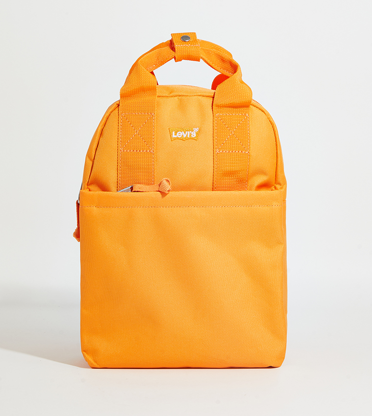 Logo Detail Zip Backpack