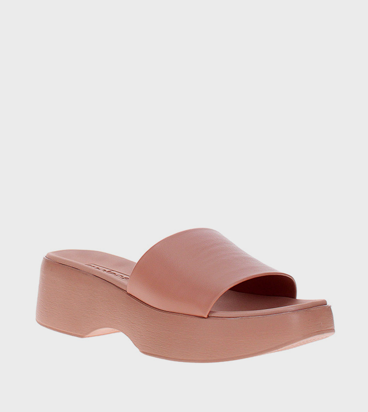 Moleca  Heels - Nude Heels