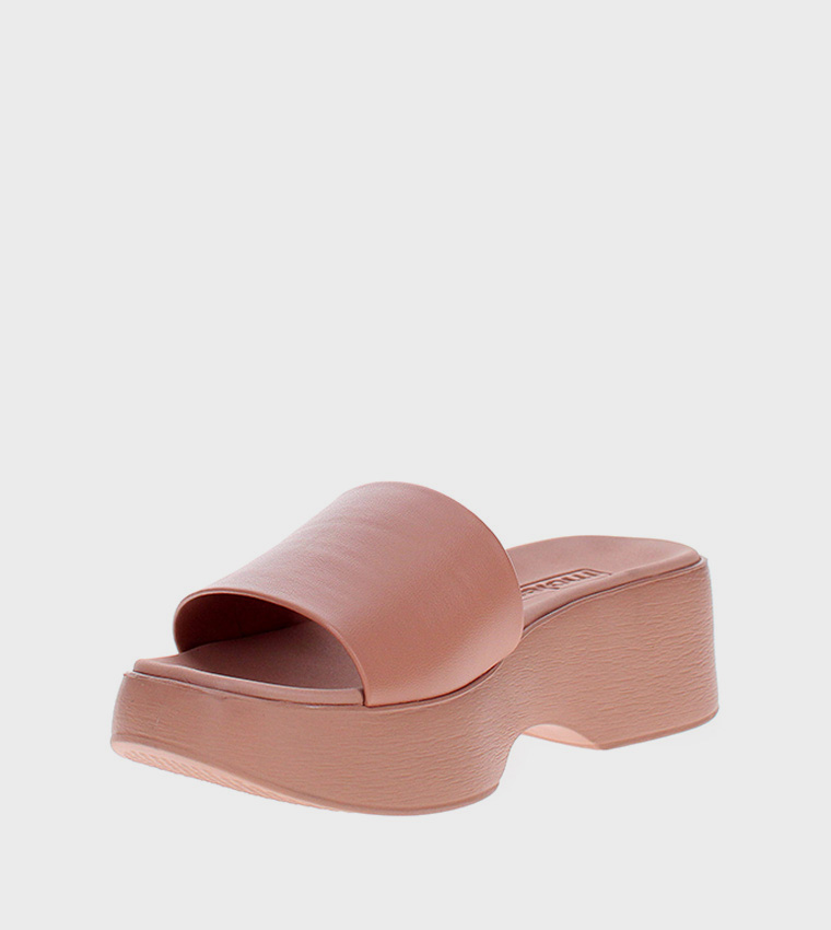 Moleca  Heels - Nude Heels