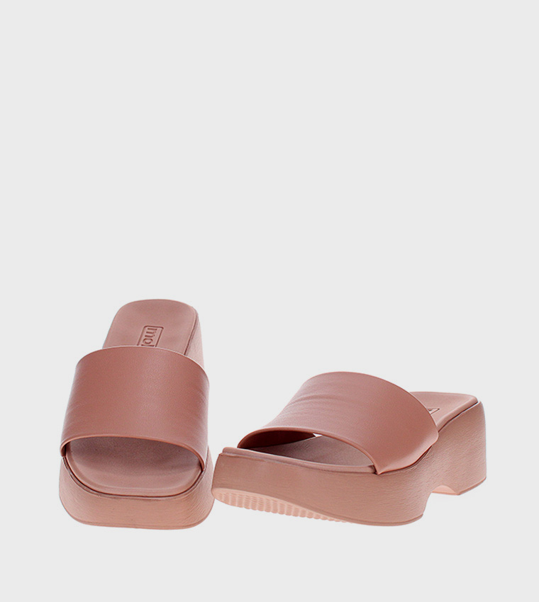 Moleca  Heels - Nude Heels