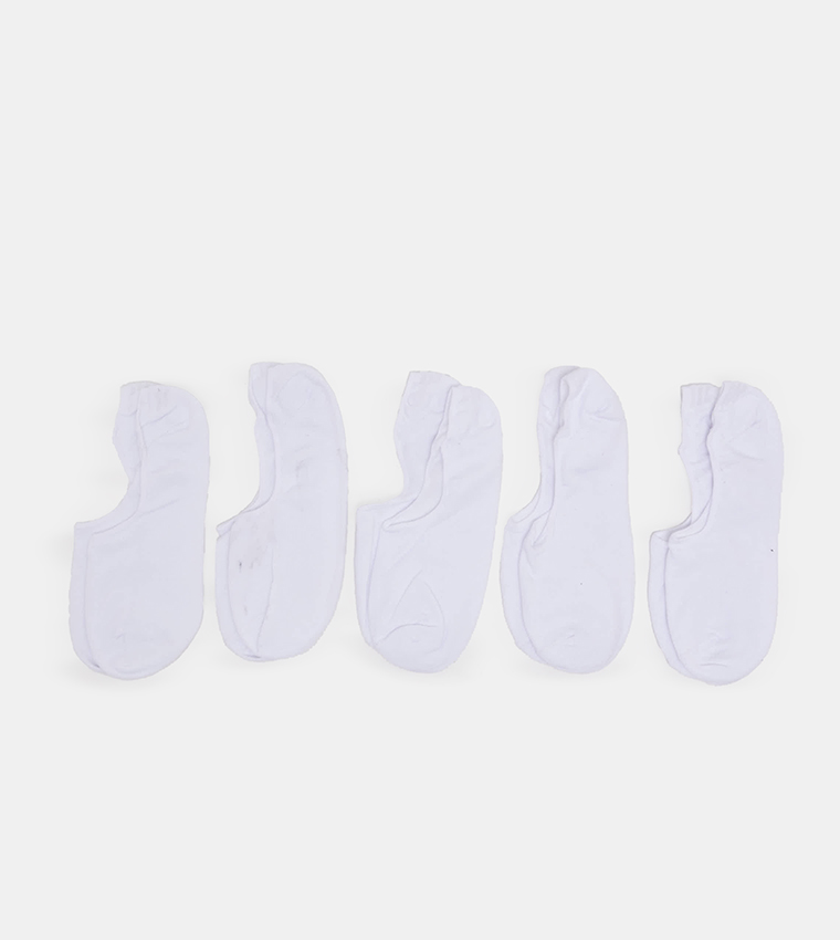 Jack & Jones  No show Socks - White No Show Socks
