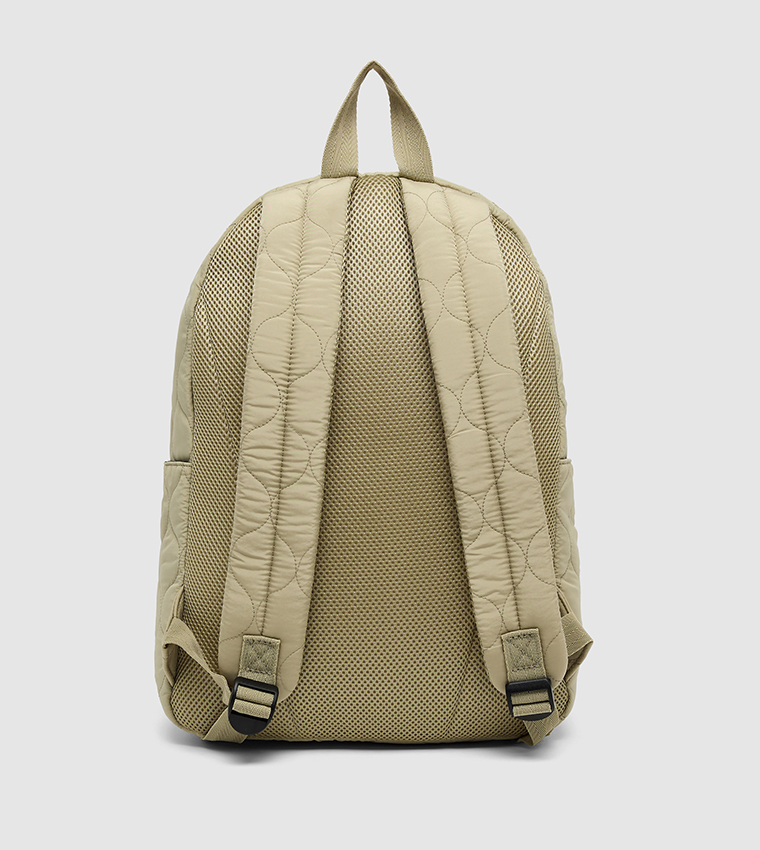 Quilted Adjustable Strap Backpack