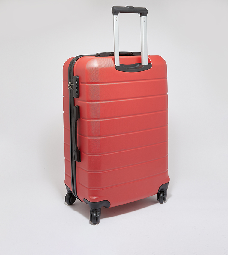 Solid Trolley Luggage Bag