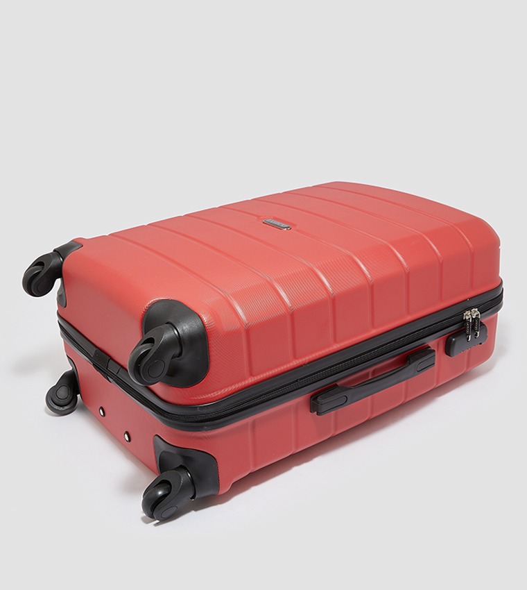 Solid Trolley Luggage Bag