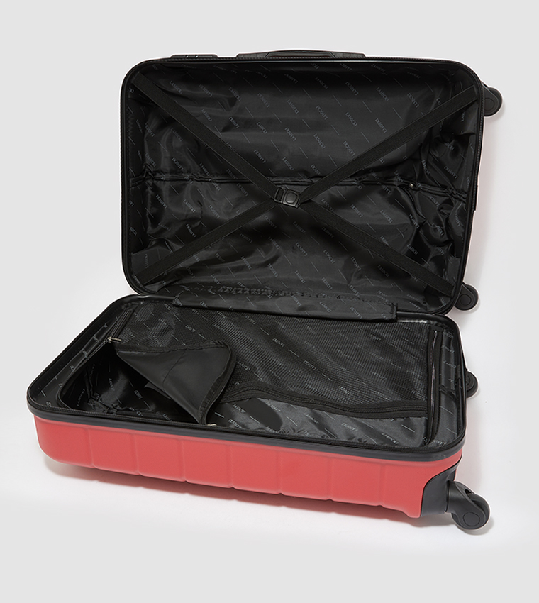 Solid Trolley Luggage Bag