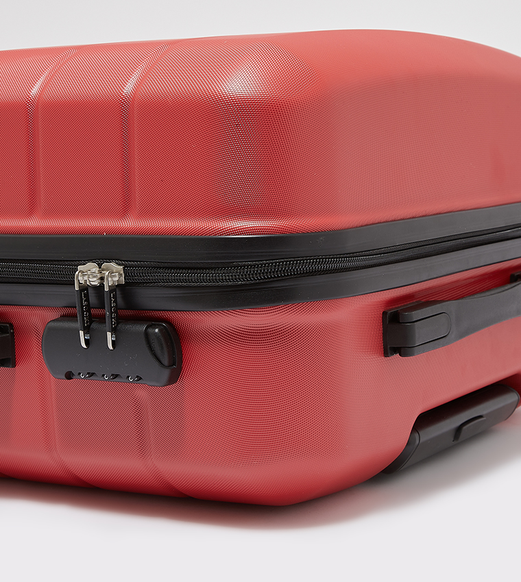 Solid Trolley Luggage Bag