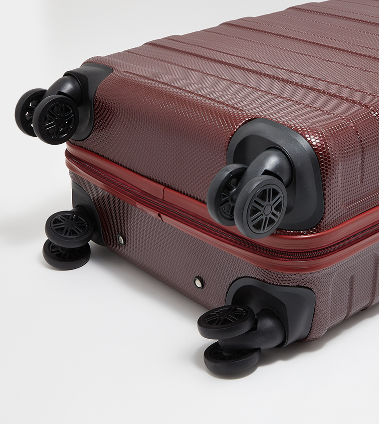 Textured Trolley Bag