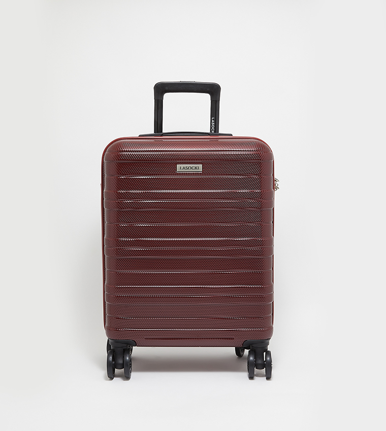 Textured Trolley Bag