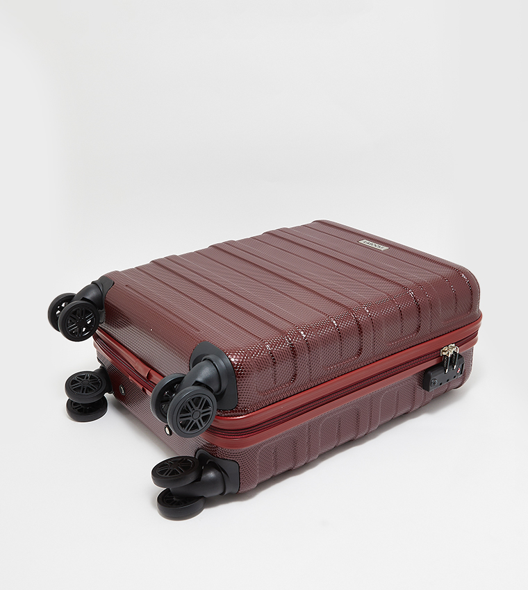 Textured Trolley Bag