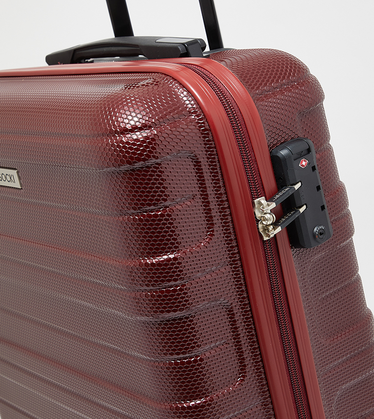 Textured Trolley Bag