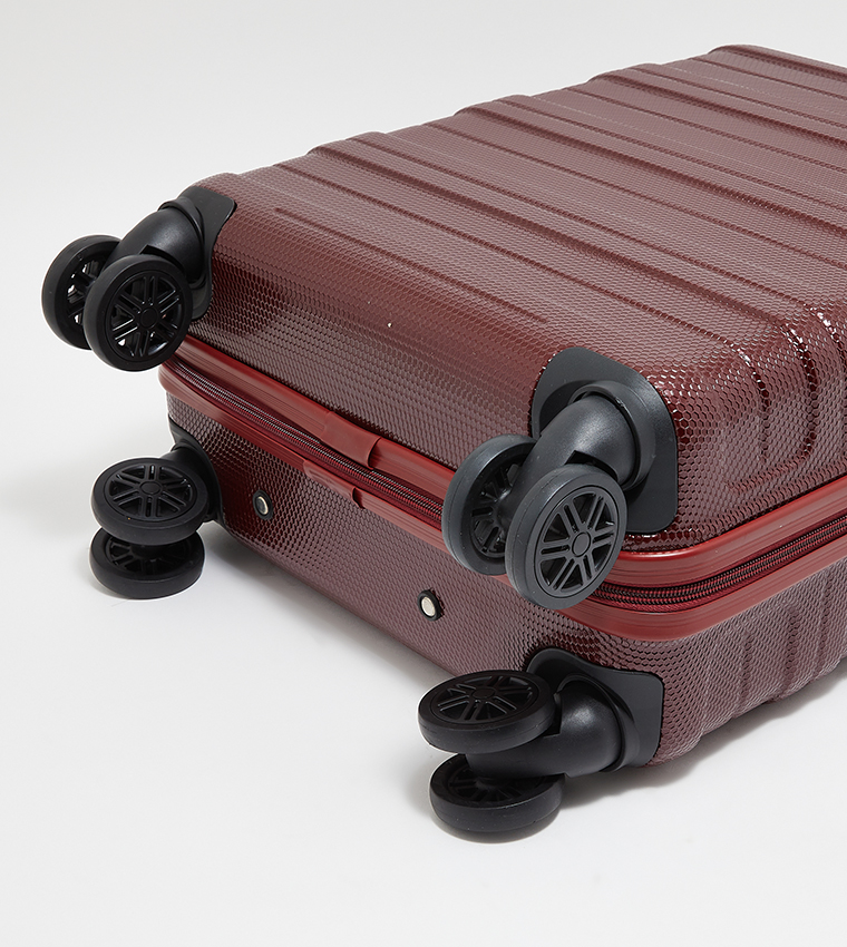 Textured Trolley Bag