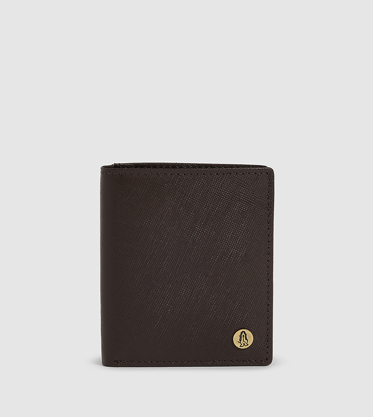 Textured Bi-Fold Wallet