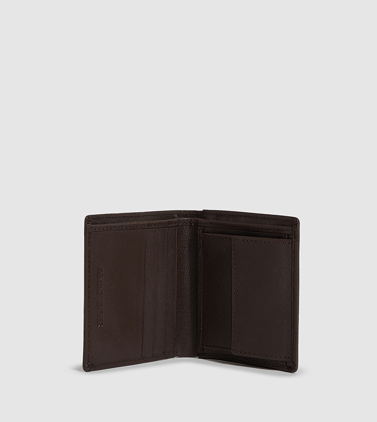 Textured Bi-Fold Wallet