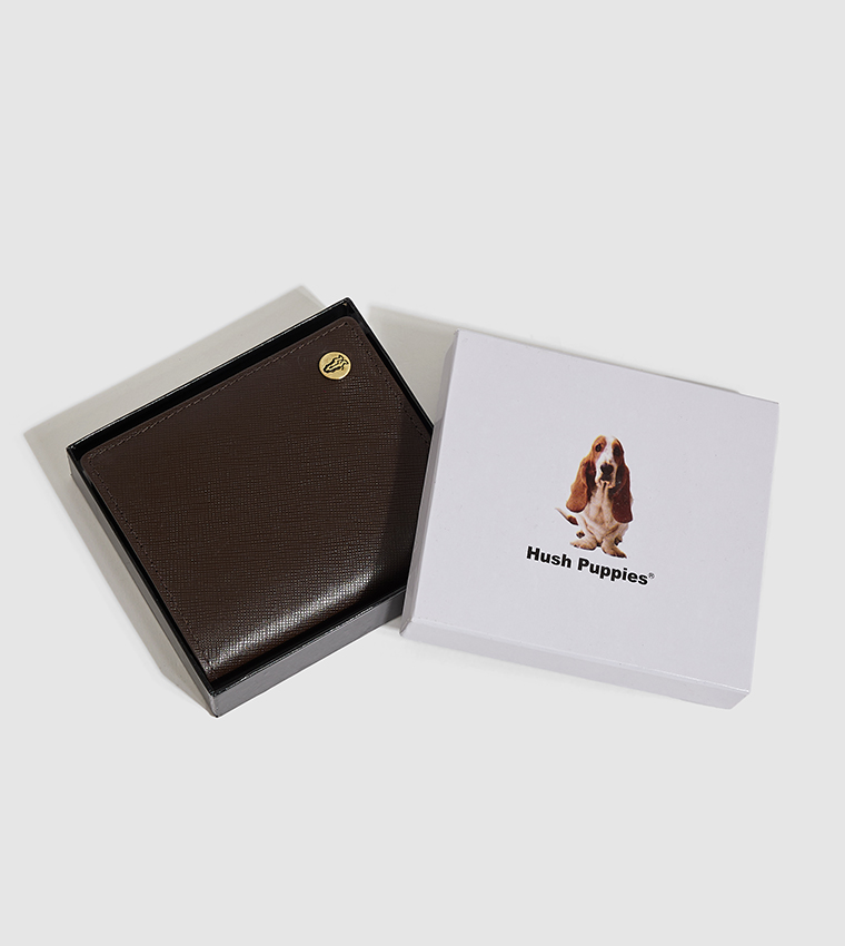 Textured Bi-Fold Wallet