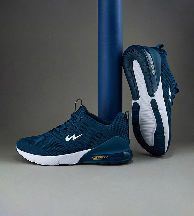 Logo Detail Knitted Shoes