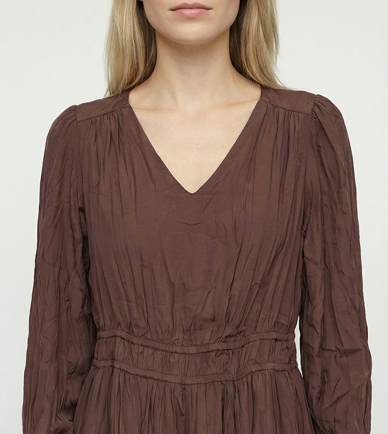 فستان ميدي كم طويل