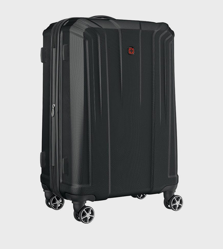Textured Hard Shell Trolley Bag, 67cm