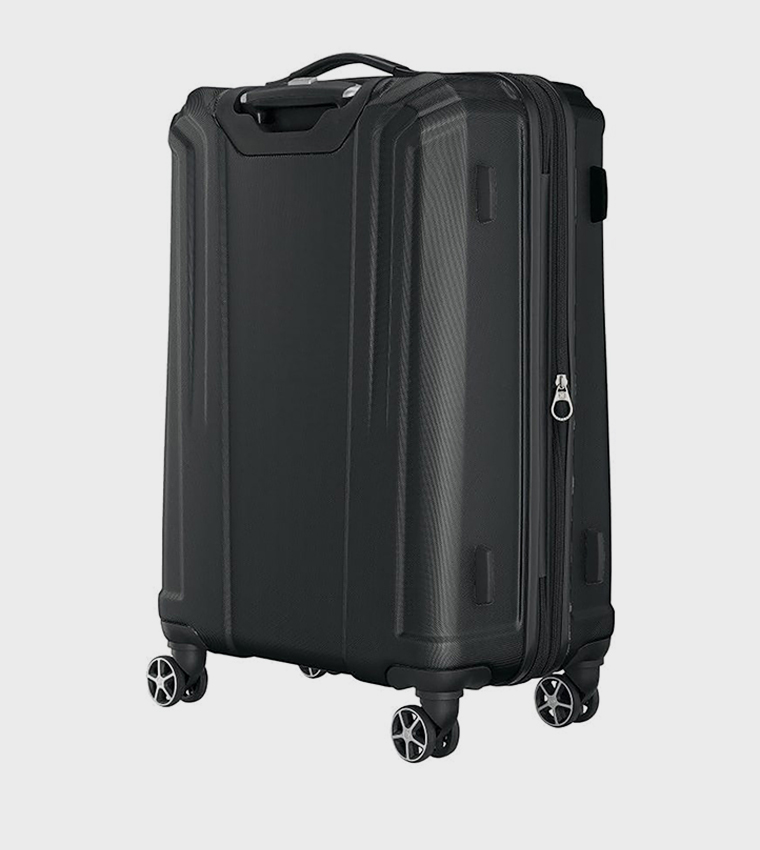 Textured Hard Shell Trolley Bag, 67cm