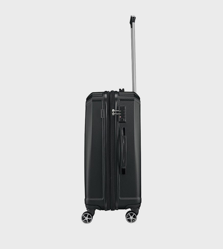 Textured Hard Shell Trolley Bag, 67cm