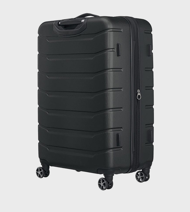 Textured Hard Shell Trolley Bag, 78cm