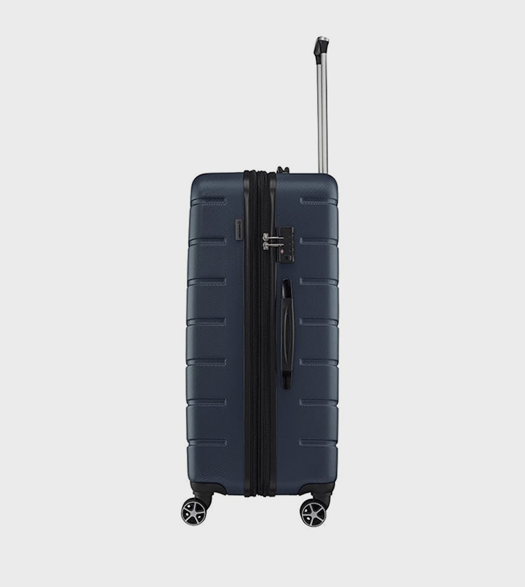 Textured Hard Shell Trolley Bag, 78cm