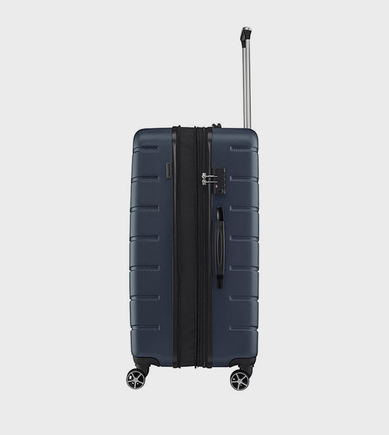 Textured Hard Shell Trolley Bag, 78cm