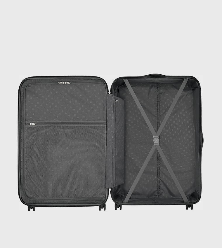 Textured Hard Shell Trolley Bag, 87cm