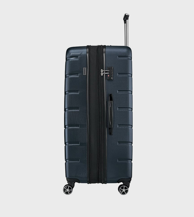 Textured Hard Shell Trolley Bag, 87cm