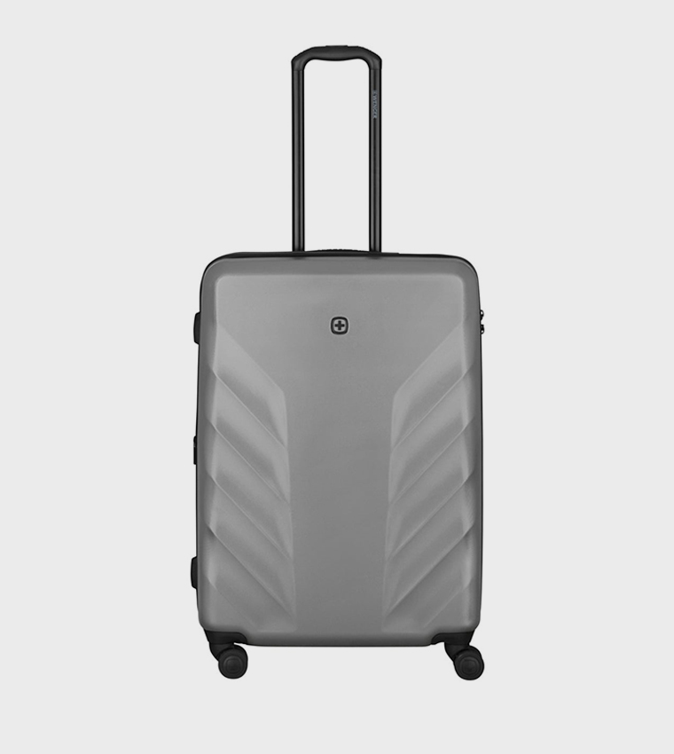 Textured Hard Shell Trolley Bag, 69cm