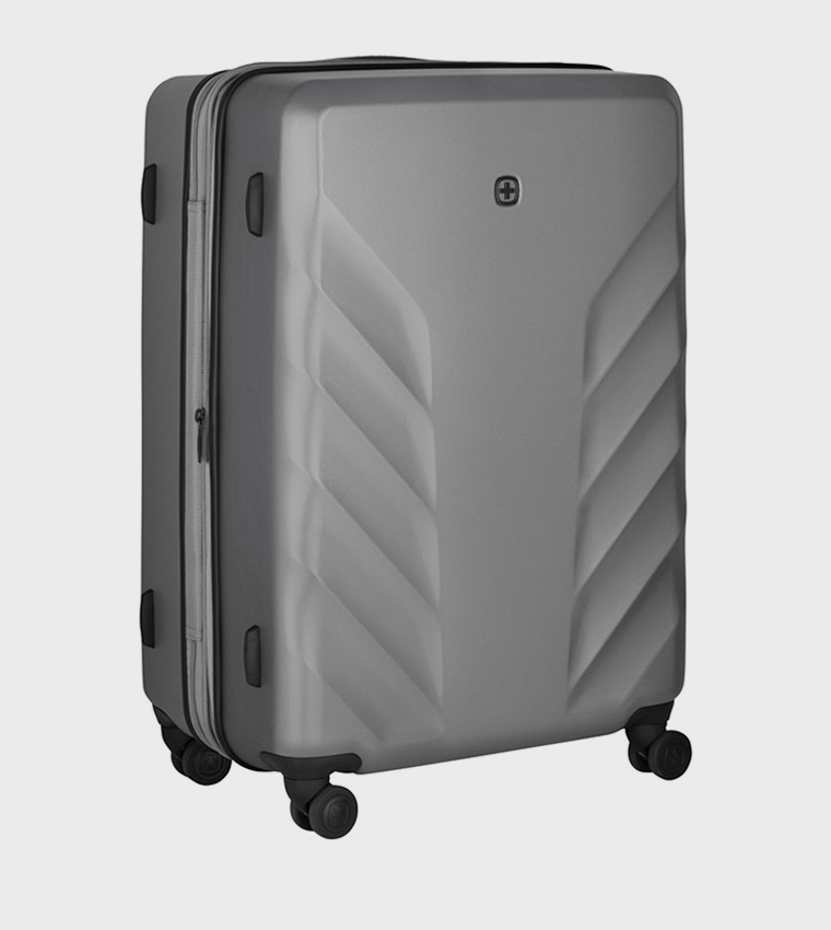 Textured Hard Shell Trolley Bag, 69cm