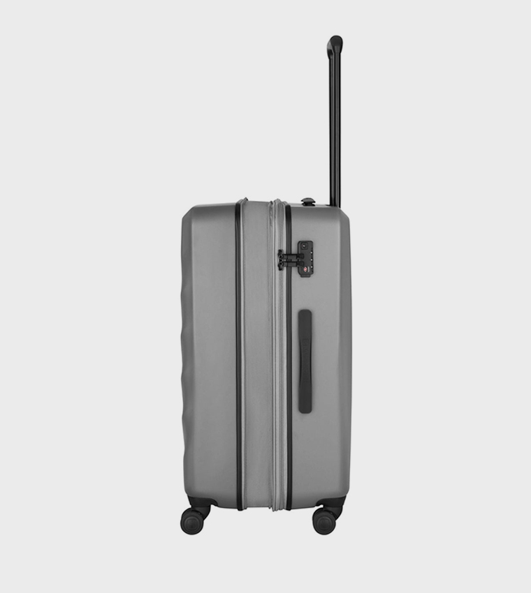 Textured Hard Shell Trolley Bag, 69cm