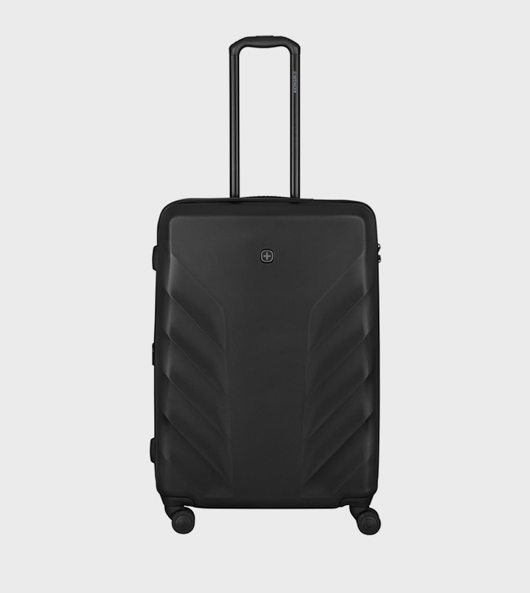 Textured Hard Shell Trolley Bag, 69cm