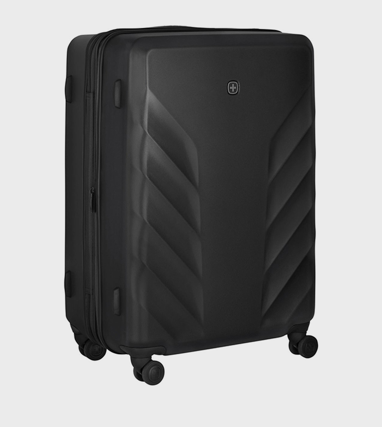 Textured Hard Shell Trolley Bag, 69cm