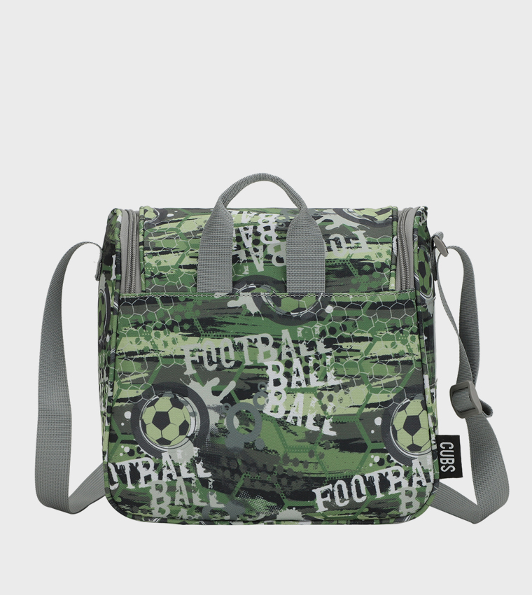 Army Green Football Lunch Bag