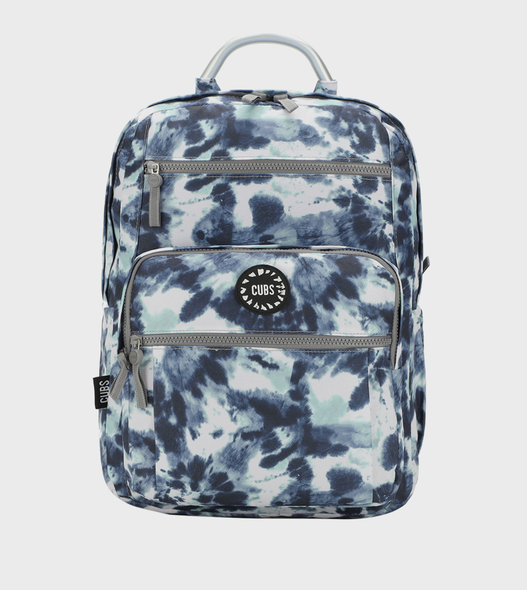 Black & White Tie-Dye Backpack