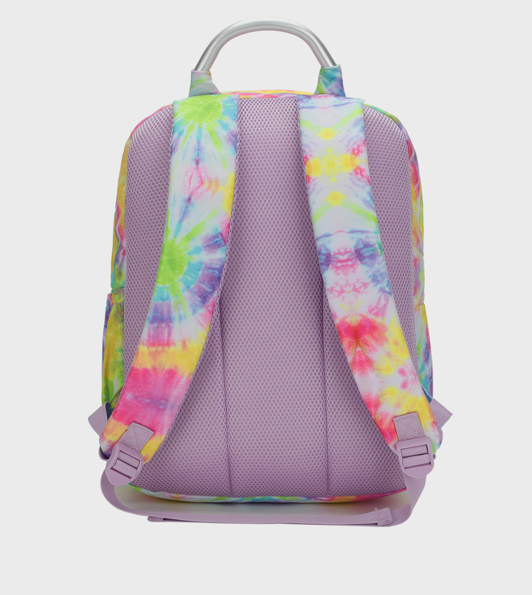 Sunrays Tie-Dye Zip Around Backpack