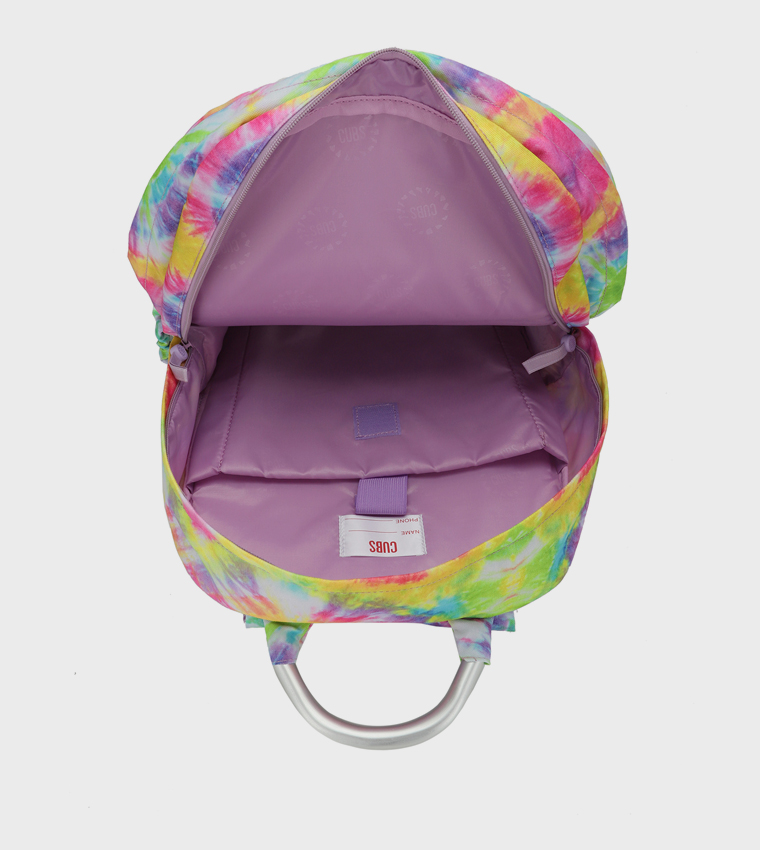 Sunrays Tie-Dye Zip Around Backpack