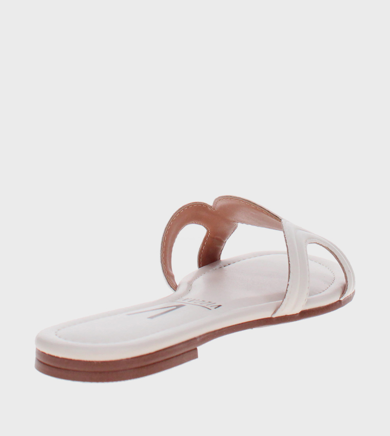 فيزانو  الصنادل المسطحة - أوف وايت Flat Sandals