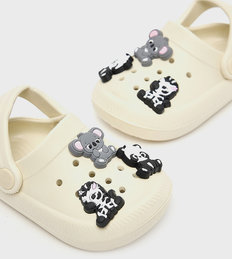 Charms Slingback Clogs