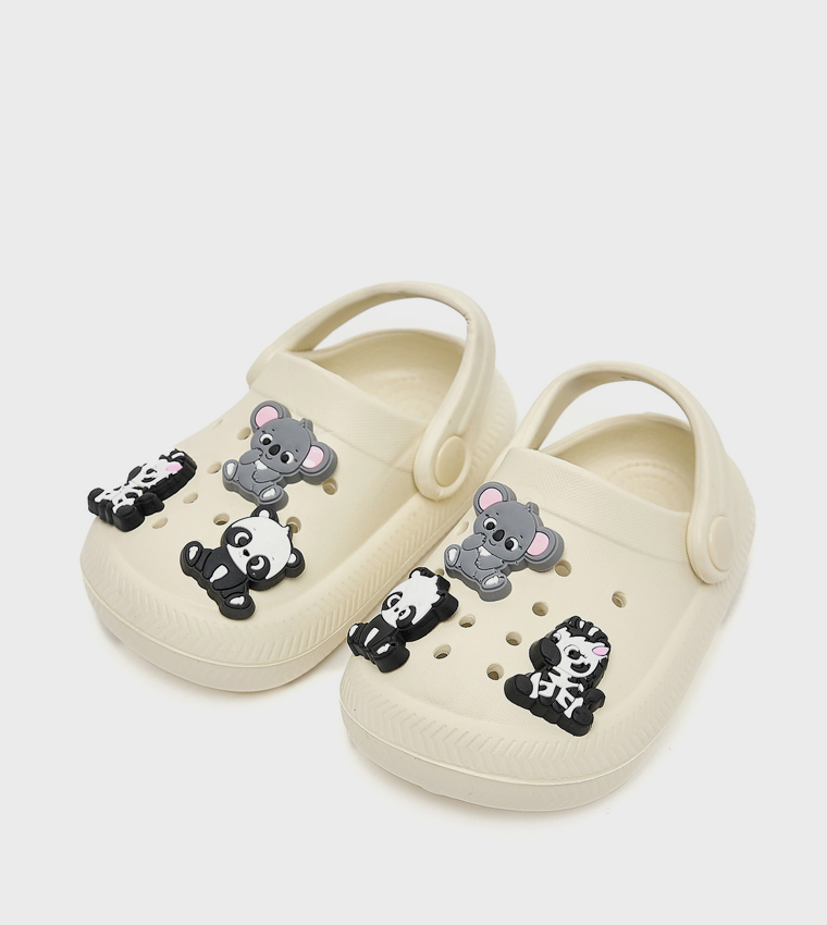 Charms Slingback Clogs