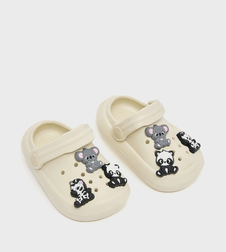 Charms Slingback Clogs