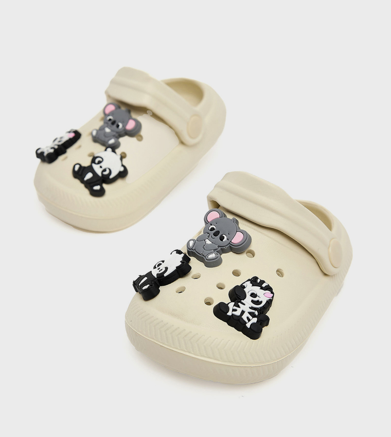 Charms Slingback Clogs