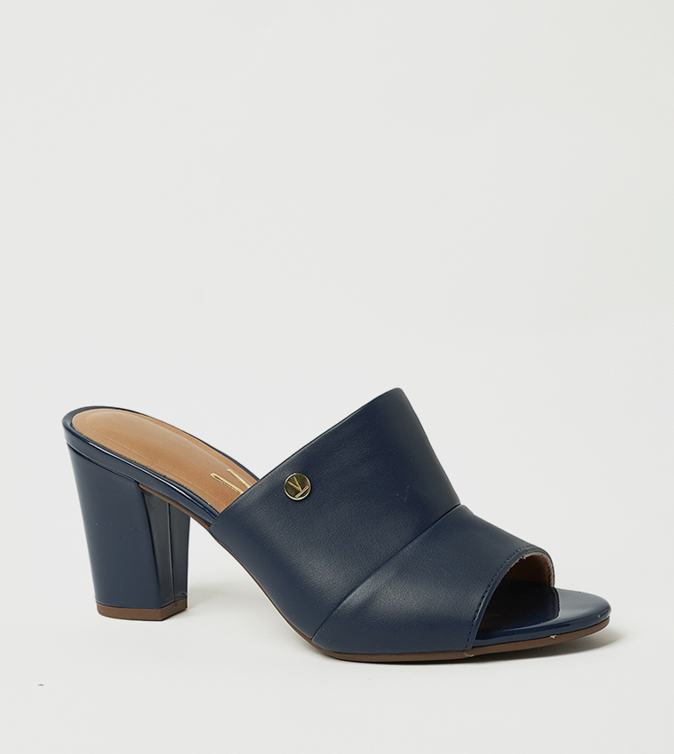 CAPRI Peep Toe Block Heel Sandals