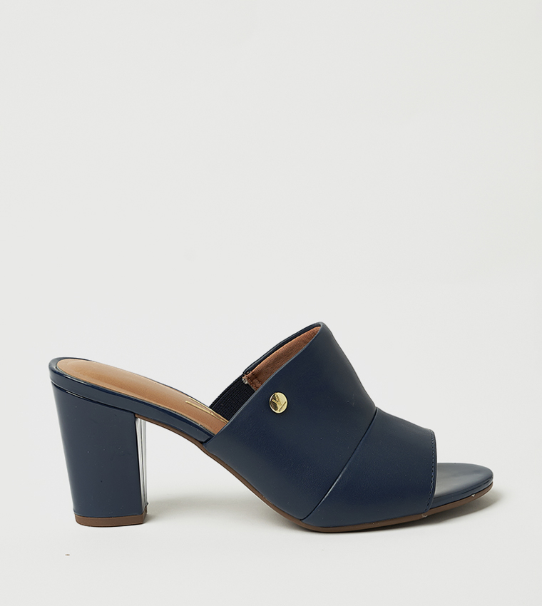 CAPRI Peep Toe Block Heel Sandals