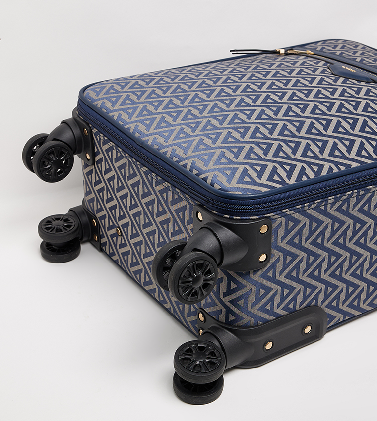 BERERENNON Monogram Patterned Trolley Bag, 58cm